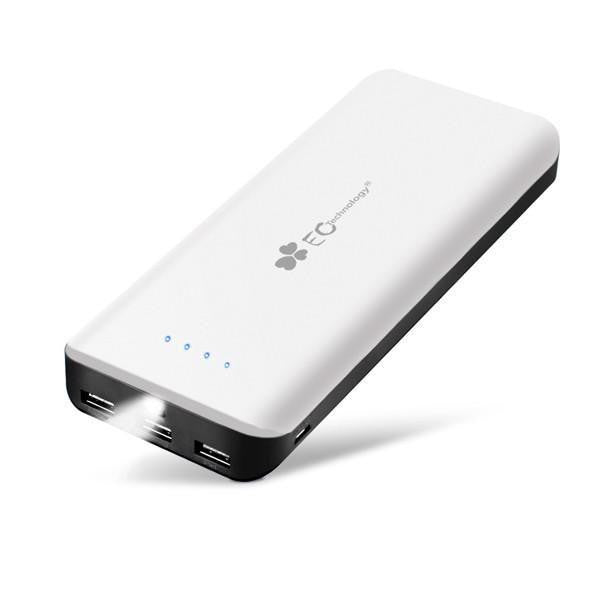 EC Technology Powerbank 20000mah High Capacity With LED Light-Powerbank-FreeShoppingTherapy