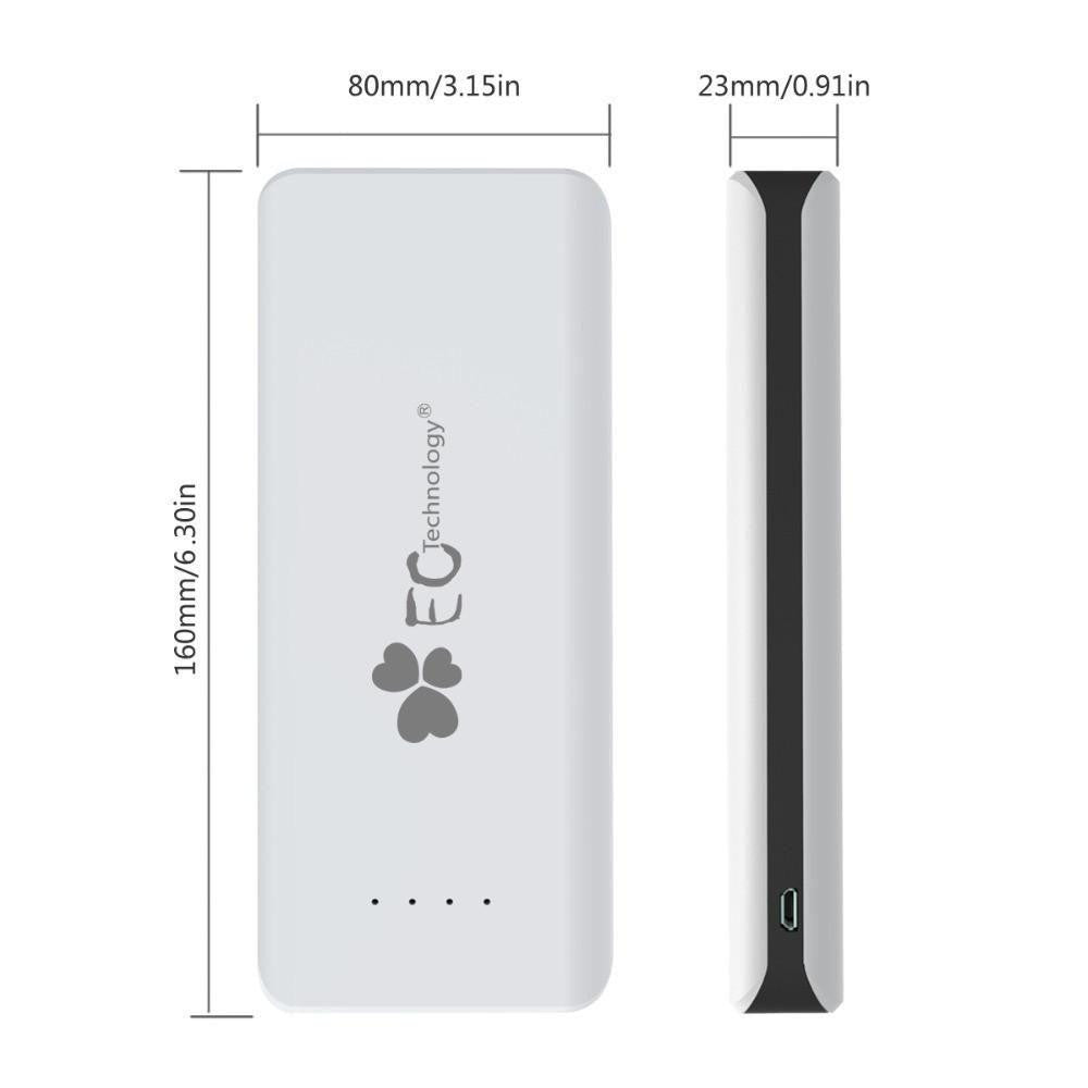 EC Technology Powerbank 20000mah High Capacity With LED Light-Powerbank-FreeShoppingTherapy